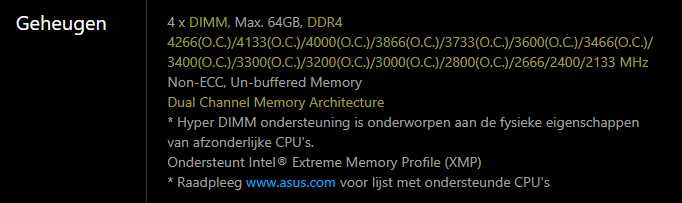 MB RAM Specs.